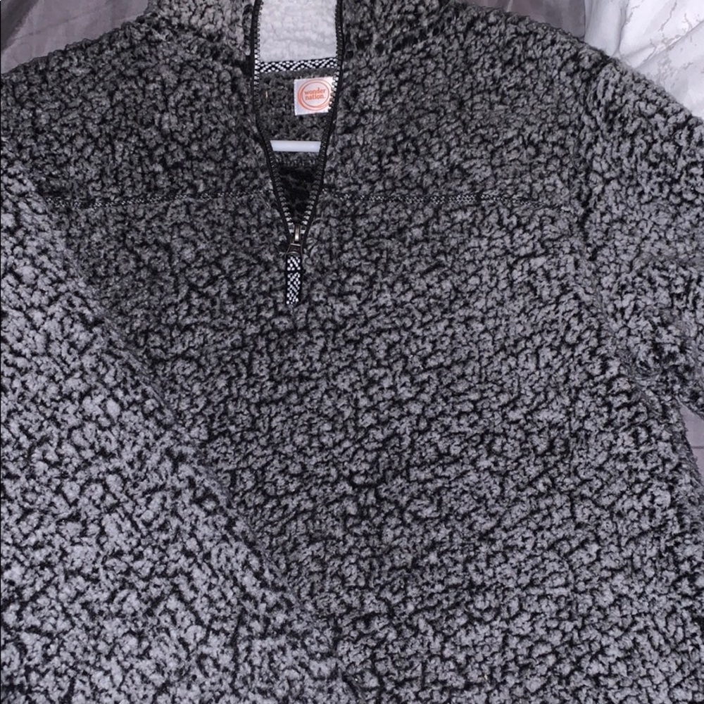Soft grey sweatshirt
